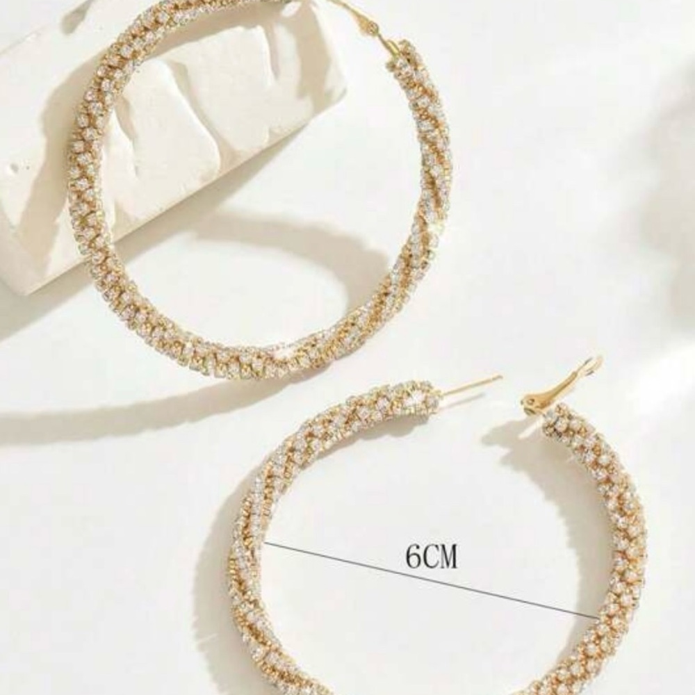 Elegant Gold Hoop Earrings